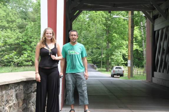 Visitando as 'Pontes de Madison', na região de Newark, em Delaware, nos Estados Unidos (foto do Oscar, do mauoscar.com)